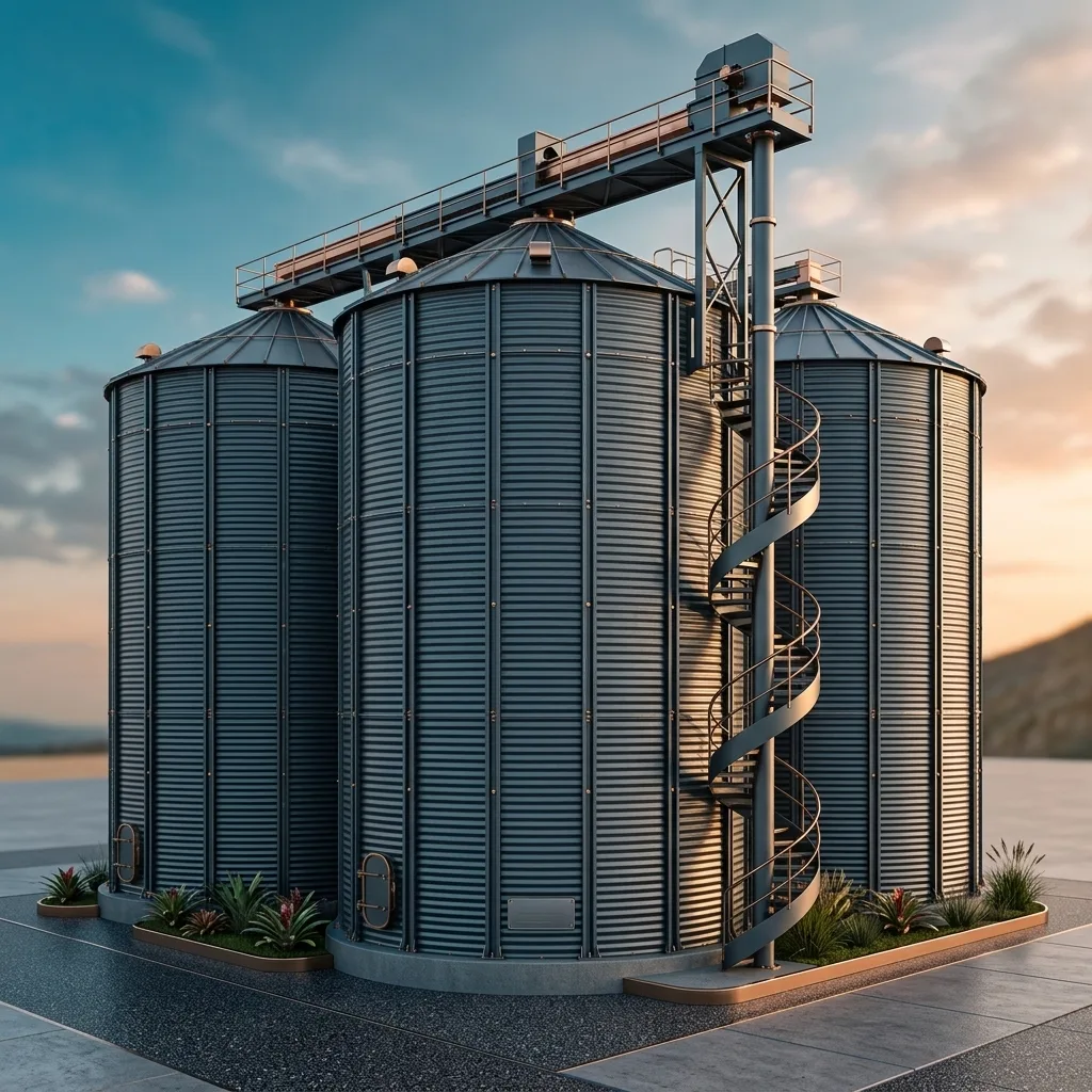 aferição de silo
